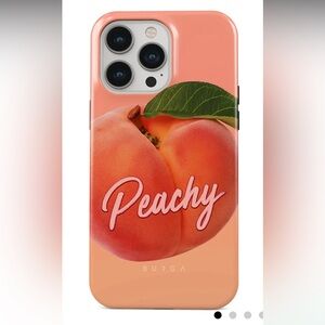 Burga Peachy iPhone 14 Pro & AirPods Case